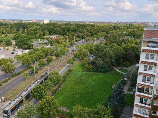 Wohnung zur Miete 350 € 2 Zimmer 38,6 m² Geschoss 11/12 frei ab sofort Stuttgarter Allee 41 Grünau-Mitte Leipzig 04209