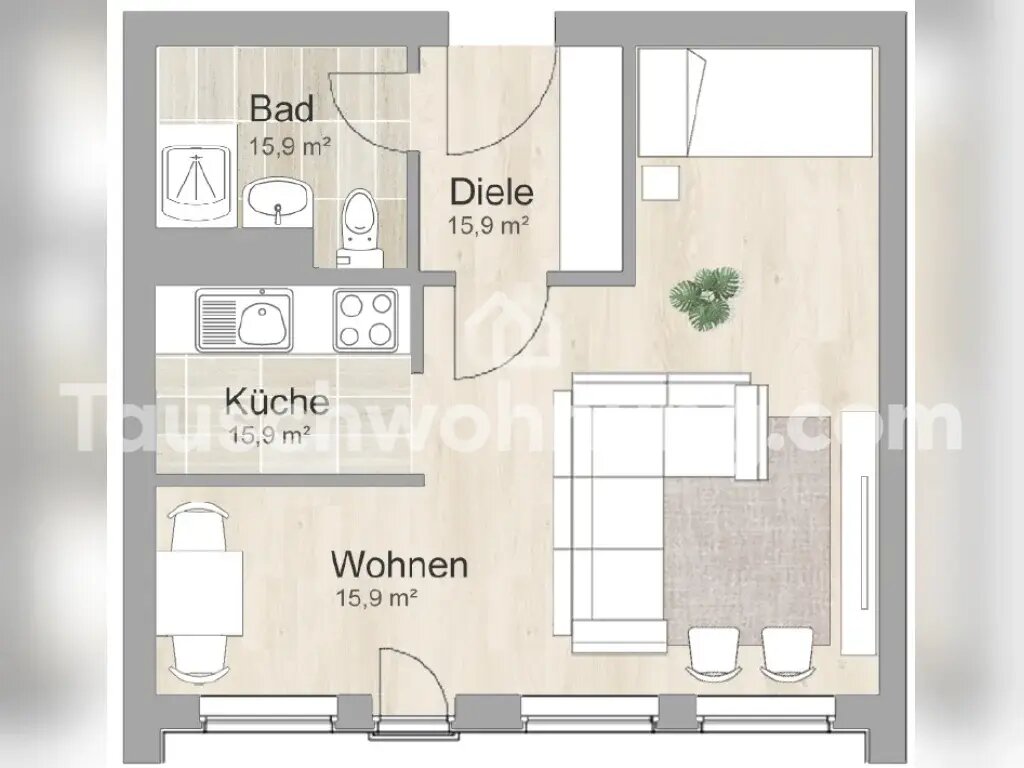 Wohnung zur Miete 560 € 1 Zimmer 33 m²<br/>Wohnfläche 4.<br/>Geschoss Westend Berlin 10625