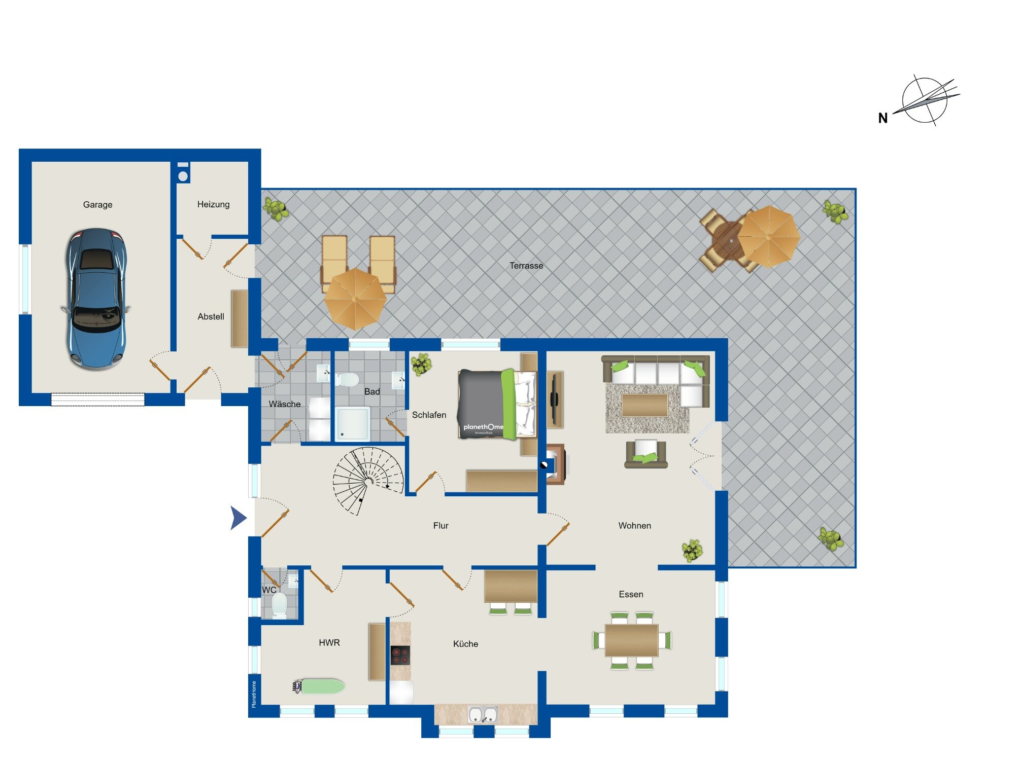 Einfamilienhaus zum Kauf 519.000 € 7 Zimmer 240 m²<br/>Wohnfläche 3.095 m²<br/>Grundstück Wittbek 25872