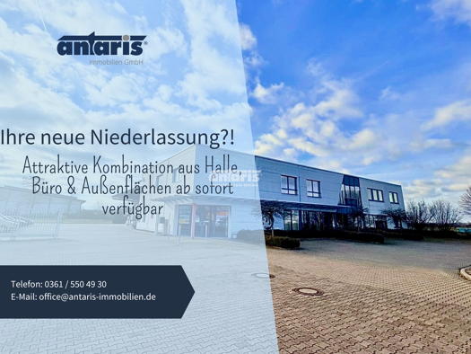 Lagerhalle zur Miete 3,50 € 994 m² Lagerfläche teilbar ab 994 m² Gotha 99867