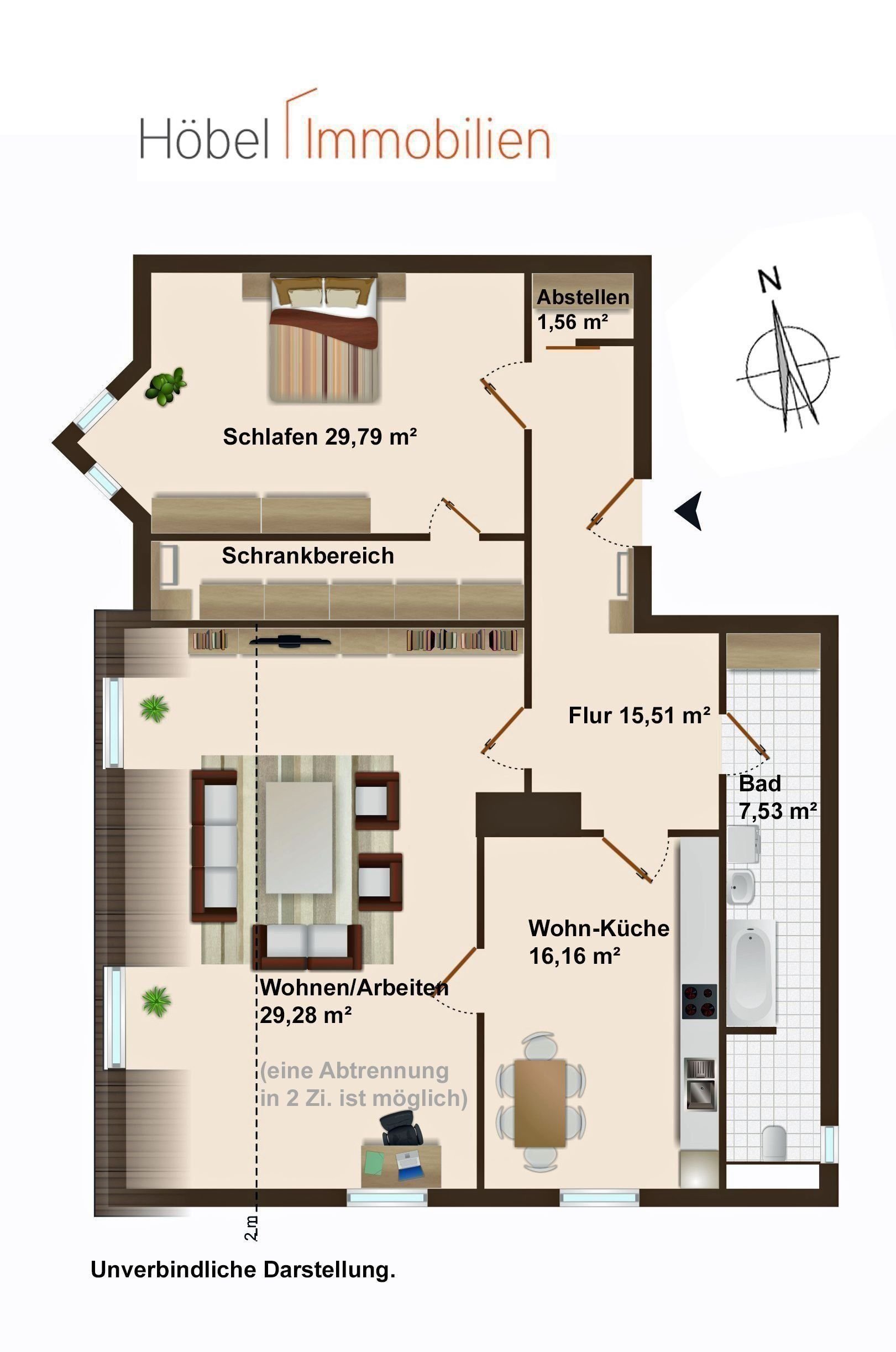 Wohnung zur Miete 1.675 € 3 Zimmer 100 m²<br/>Wohnfläche 4.<br/>Geschoss Planegger Straße 79 Pasing München 81241