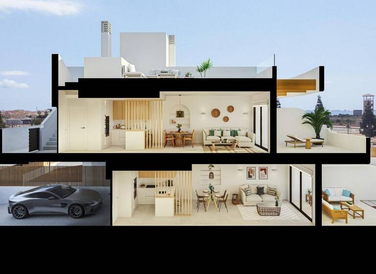 Wohnung zum Kauf provisionsfrei 389.000 € 4 Zimmer 80 m² Calle Maestro Joaquin Sanchez Los Alcázares 30710