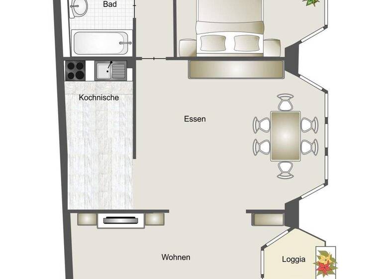Wohnung zum Kauf 438.000 € 3 Zimmer 81,1 m² Altstadt-Nord Köln 50667