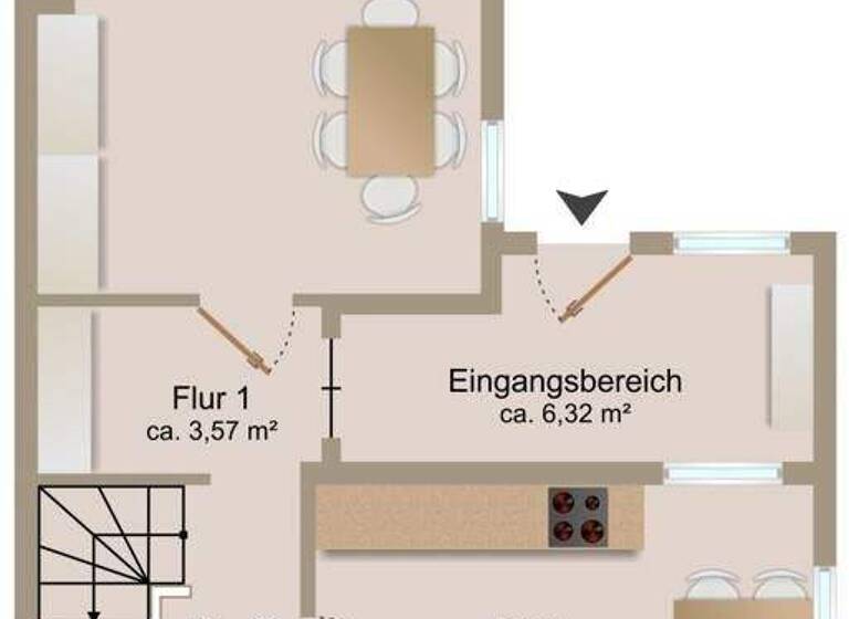 Doppelhaushälfte zum Kauf 139.000 € 4 Zimmer 105,2 m² 1.058 m² Grundstück frei ab 01.08.2026 Kantweg 4 Zscherndorf Sandersdorf-Brehna 06792