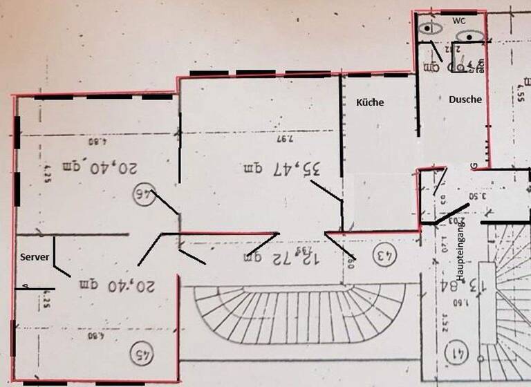 Bürofläche zur Miete provisionsfrei 950 € 93 m² Bürofläche Am alten Rathaus 1 Schleiden 53937