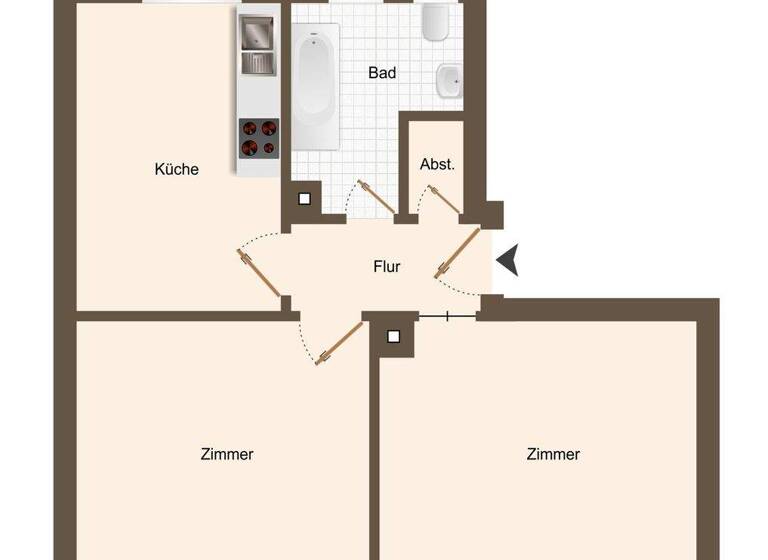 Wohnung zum Kauf 210.000 € 2 Zimmer 65 m² Lörrach 79539