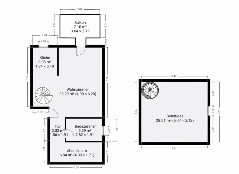 Wohnung zum Kauf 214.000 € 2 Zimmer 60,7 m² Fischerhude Ottersberg 28870
