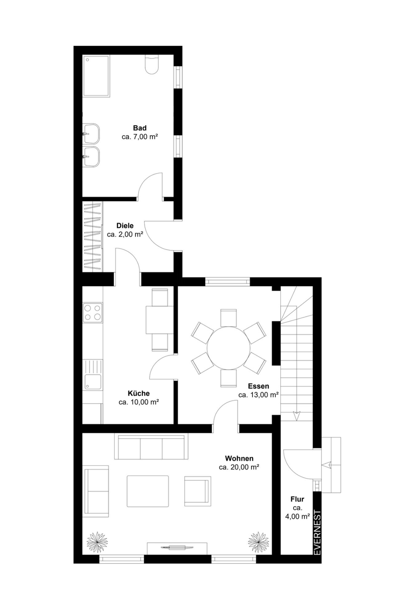 Reihenendhaus zum Kauf 435.000 € 5 Zimmer 110 m²<br/>Wohnfläche 488 m²<br/>Grundstück Lülsdorf Niederkassel 53859