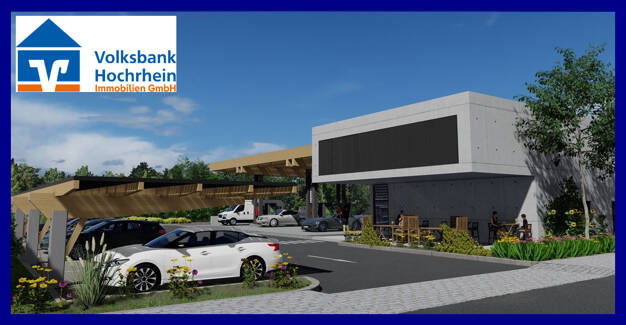 Restaurant zur Miete - Neubau 737 m² Gastrofläche 2.994 m² Grundstück Lottstetten Lottstetten 79807