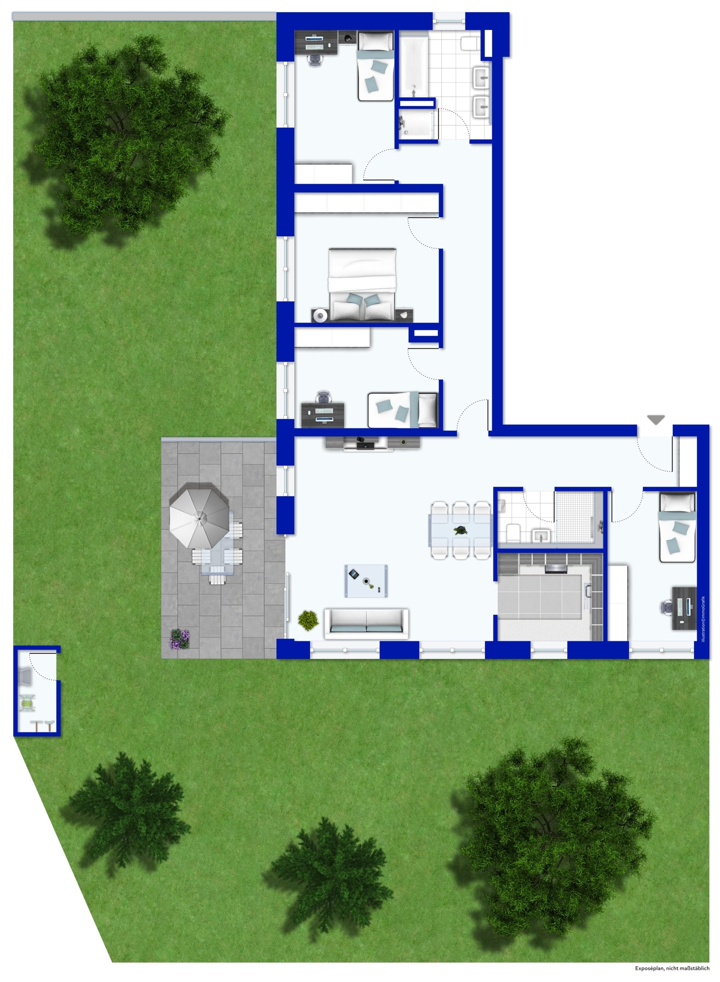 Wohnung zum Kauf 1.449.000 € 5 Zimmer 129,5 m²<br/>Wohnfläche Bahnhof Feuerbach Stuttgart 70469