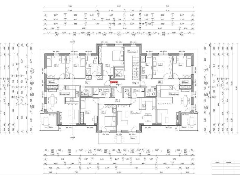 Wohnung zur Miete - Erstbezug 1.870 € 4 Zimmer 114 m² 1. Geschoss Faslamsstieg 2 Hoopte Winsen (Luhe) 21423