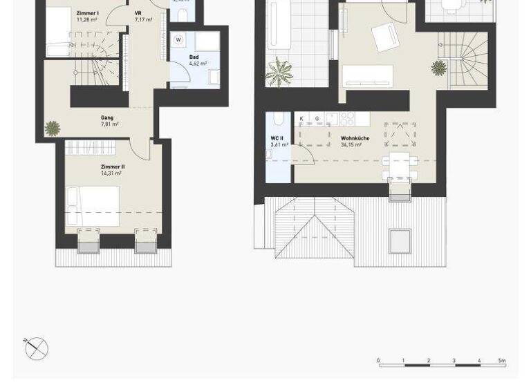 Wohnung zum Kauf - Erstbezug 730.000 € 3 Zimmer 85,1 m² Vorgartenstraße Wien 1200