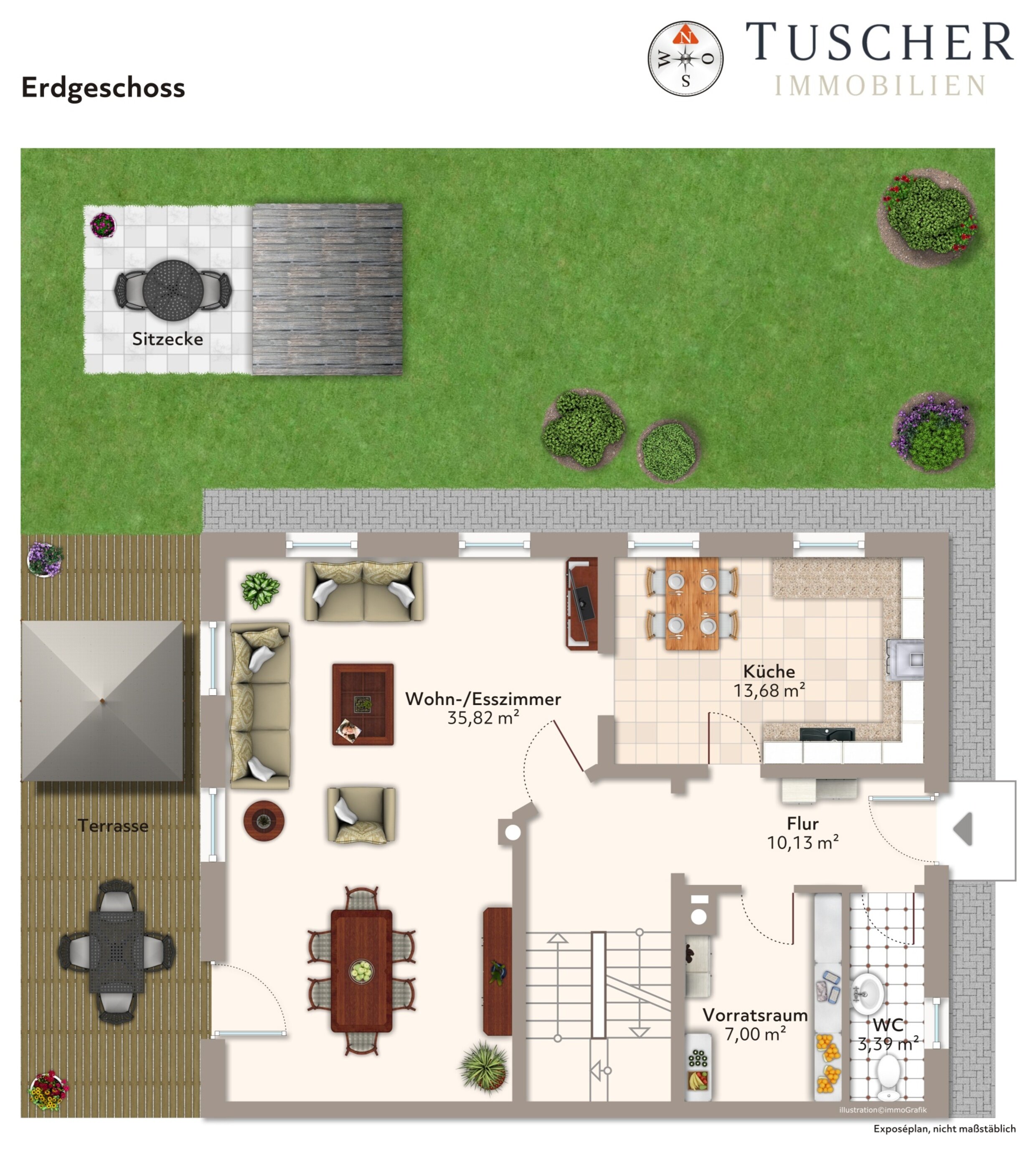 Doppelhaushälfte zum Kauf 849.000 € 4 Zimmer 120 m²<br/>Wohnfläche 373 m²<br/>Grundstück Kirchseeon Kirchseeon 85614