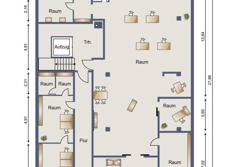 Bürofläche zur Miete 3.420 € 285 m² Bürofläche Mühlacker 75417