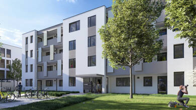 Wohnung zum Kauf - Neubau provisionsfrei 469.990 € 3 Zimmer 91 m² frei ab sofort Gebersdorfer Straße 180 Gebersdorf Nürnberg 90449
