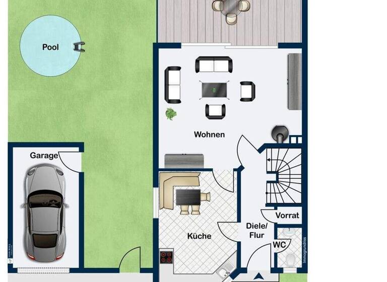 Doppelhaushälfte zum Kauf 365.000 € 5 Zimmer 125 m² 385 m² Grundstück Wachtendonk 47669