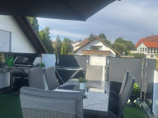 Penthouse zur Miete 750 € 3 Zimmer 120 m² Geschoss EG/1 frei ab sofort Augstbergstraße 5 Steinhilben Trochtelfingen 72818