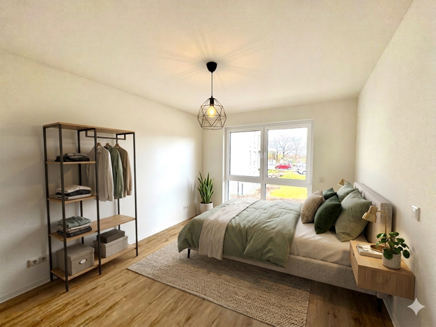 Wohnung zur Miete - Erstbezug 1.150 € 3 Zimmer 90,6 m² 1. Geschoss frei ab 15.04.2026 Innenstadt Kaiserslautern 67663