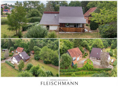 Einfamilienhaus zum Kauf 130.000 € 5 Zimmer 164,2 m² 4.300 m² Grundstück Dillstädt 98530