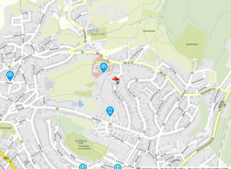 Doppelhaushälfte zum Kauf 87.000 € 6 Zimmer 135 m²<br/>Wohnfläche 885 m²<br/>Grundstück Zella-Mehlis 98544