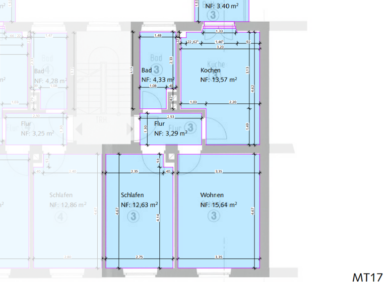 Wohnung zum Kauf provisionsfrei 156.000 € 2 Zimmer 51,2 m² 1. Geschoss Melanchthonstraße 17 Steinbühl Nürnberg 90443