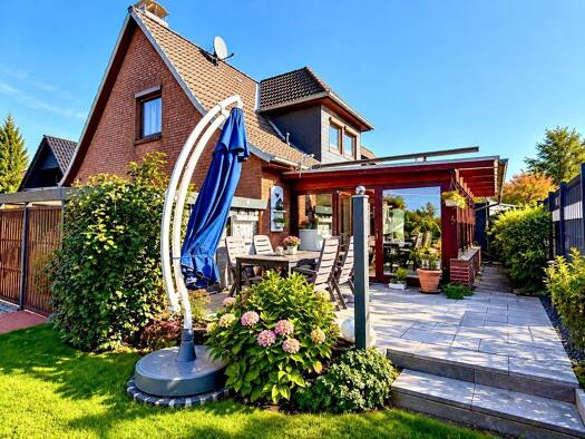Doppelhaushälfte zum Kauf 342.000 € 4 Zimmer 124 m² 832 m² Grundstück Sülfeld Sülfeld 23867