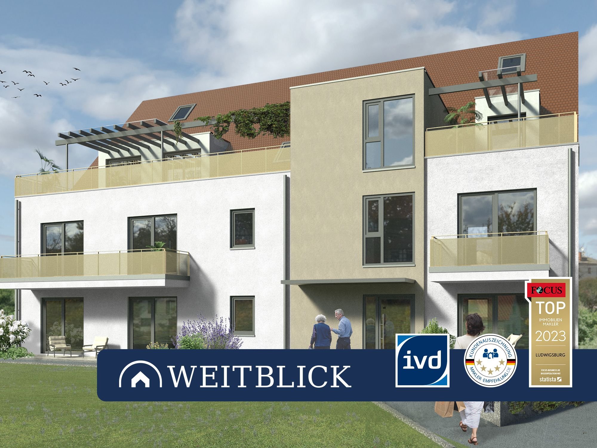 Wohnung zum Kauf provisionsfrei 399.000 € 3 Zimmer 83,9 m²<br/>Wohnfläche 1.<br/>Geschoss Vahingen Vaihingen an der Enz 71665