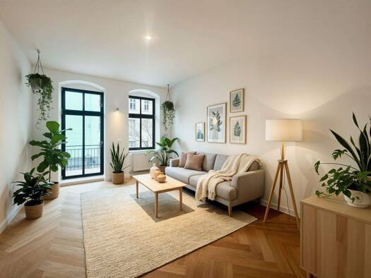 Wohnung zur Miete 1.650 € 2 Zimmer 59 m² 2. Geschoss frei ab sofort Tempelhof Berlin 12163