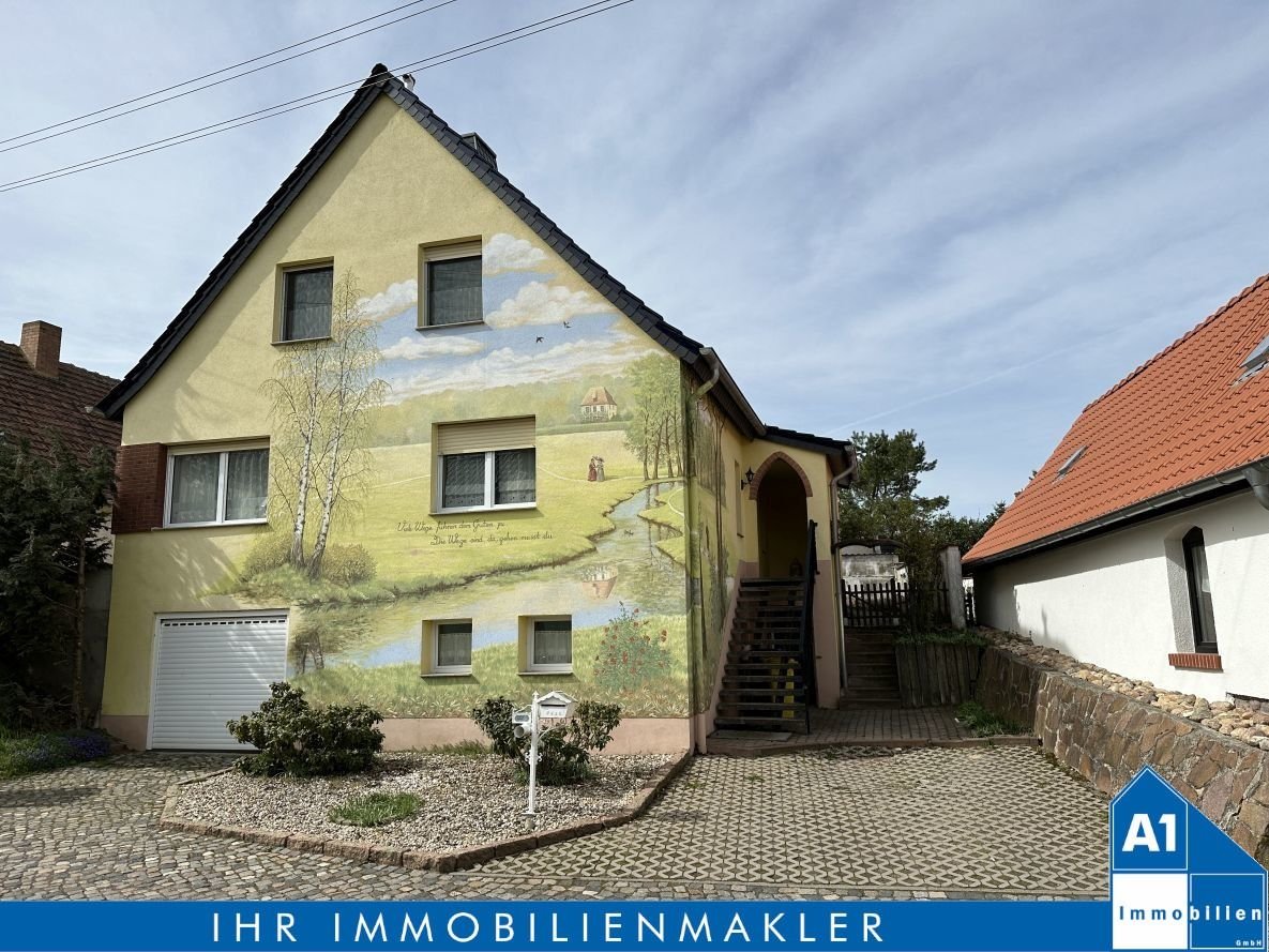 Einfamilienhaus zum Kauf 149.000 € 5 Zimmer 130 m²<br/>Wohnfläche 188 m²<br/>Grundstück Fleischergasse 7 Krosigk Petersberg OT Krosigk 06193