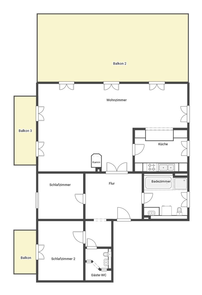 Wohnung zum Kauf 998.000 € 3 Zimmer 138,3 m²<br/>Wohnfläche 1.<br/>Geschoss Untermenzing-Allach München 80999