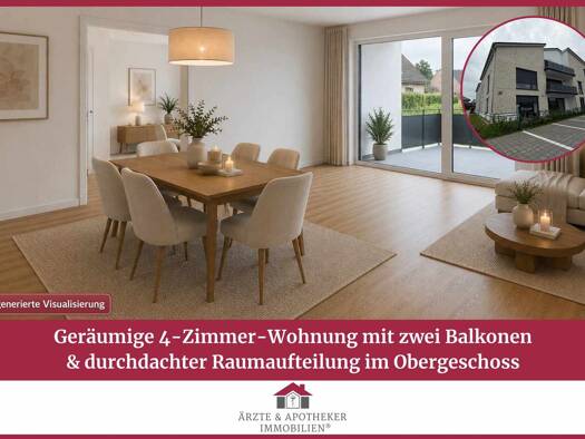 Wohnung zur Miete - Erstbezug 1.510 € 4 Zimmer 113 m² frei ab sofort Todtglüsingen Tostedt 21255