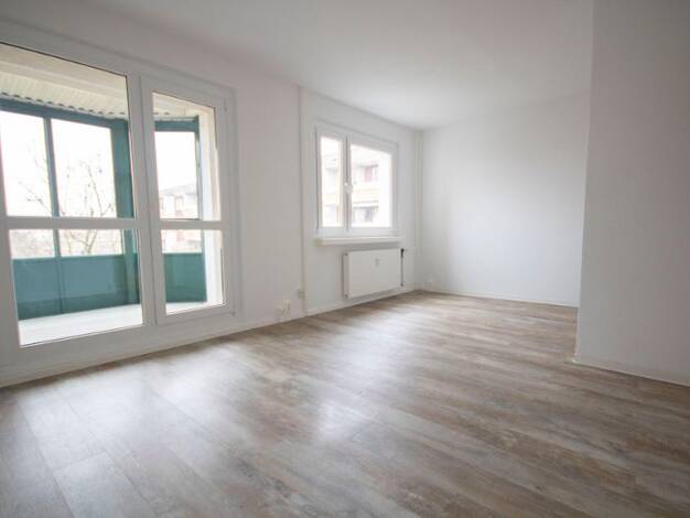 Wohnung zur Miete 335 € 3 Zimmer 57,7 m² 4. Geschoss Weißenfelser Straße 42 Silberhöhe Halle (Saale) 06132