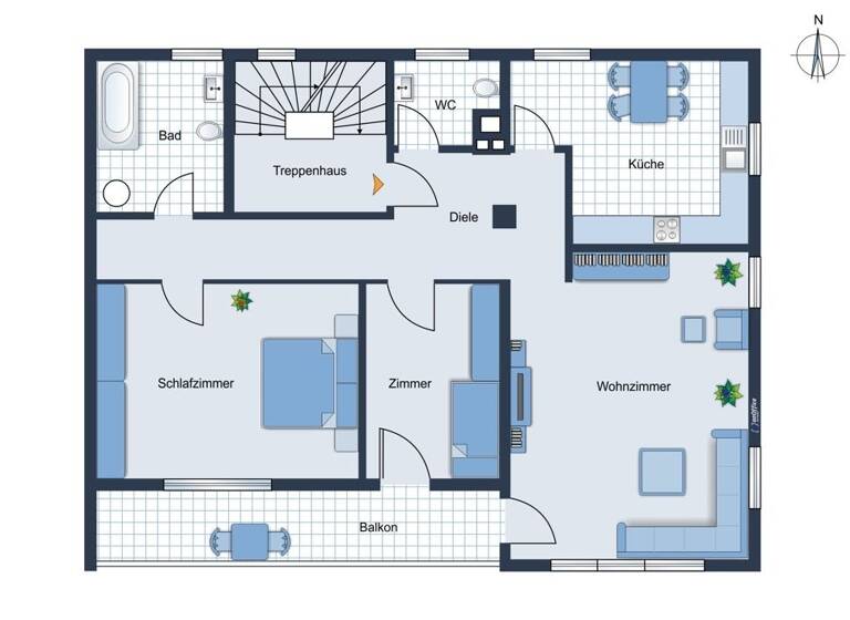 Wohnung zum Kauf 470.000 € 3 Zimmer 110 m²<br/>Wohnfläche 1.<br/>Geschoss Bad Feilnbach Bad Feilnbach 83075