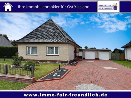 Bungalow zum Kauf 269.000 € 6 Zimmer 141 m² 916 m² Grundstück frei ab sofort Warsingsfehn Moormerland 26802