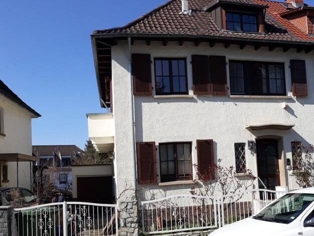 Doppelhaushälfte zum Kauf provisionsfrei 695.000 € 6 Zimmer 135 m² 286 m² Grundstück frei ab 02.01.2027 Weinheim Weinheim 69469