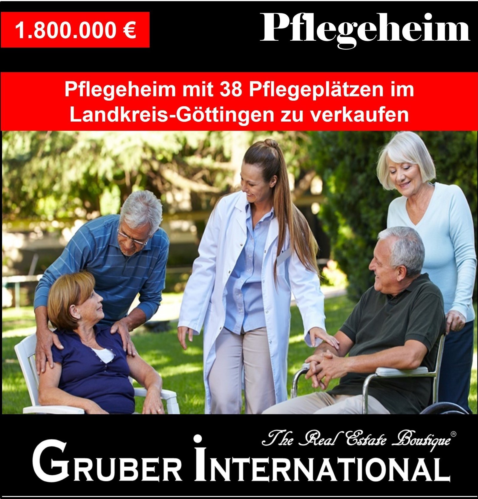 Pflegeheim zum Kauf 1.800.000 € 2.112 m²<br/>Fläche 2.069 m²<br/>Grundstück Nonnenstieg Göttingen 37075