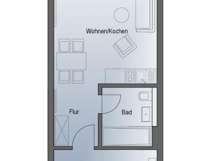 Wohnung zum Kauf 259.000 € 2 Zimmer 45 m² EG Fuhlendorf 18356