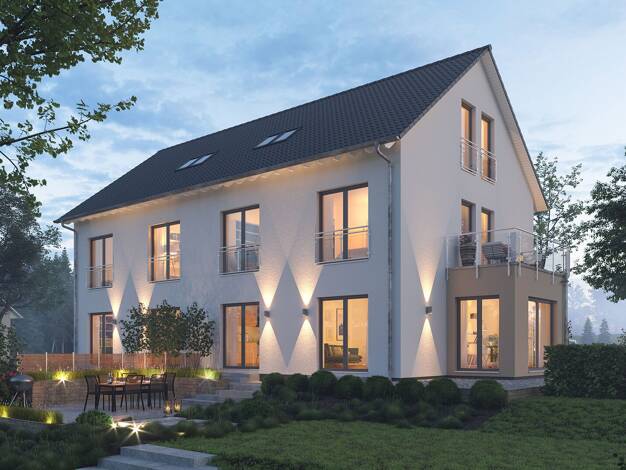 Doppelhaushälfte zum Kauf - Erstbezug provisionsfrei 520.799 € 6 Zimmer 172 m² 350 m² Grundstück Neuenbürg Neuenbürg 75305