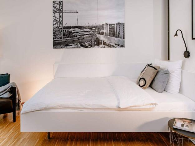 Studio zur Miete auf Zeit 1.612 € 1 Zimmer 23 m² frei ab sofort Moosach München 80992