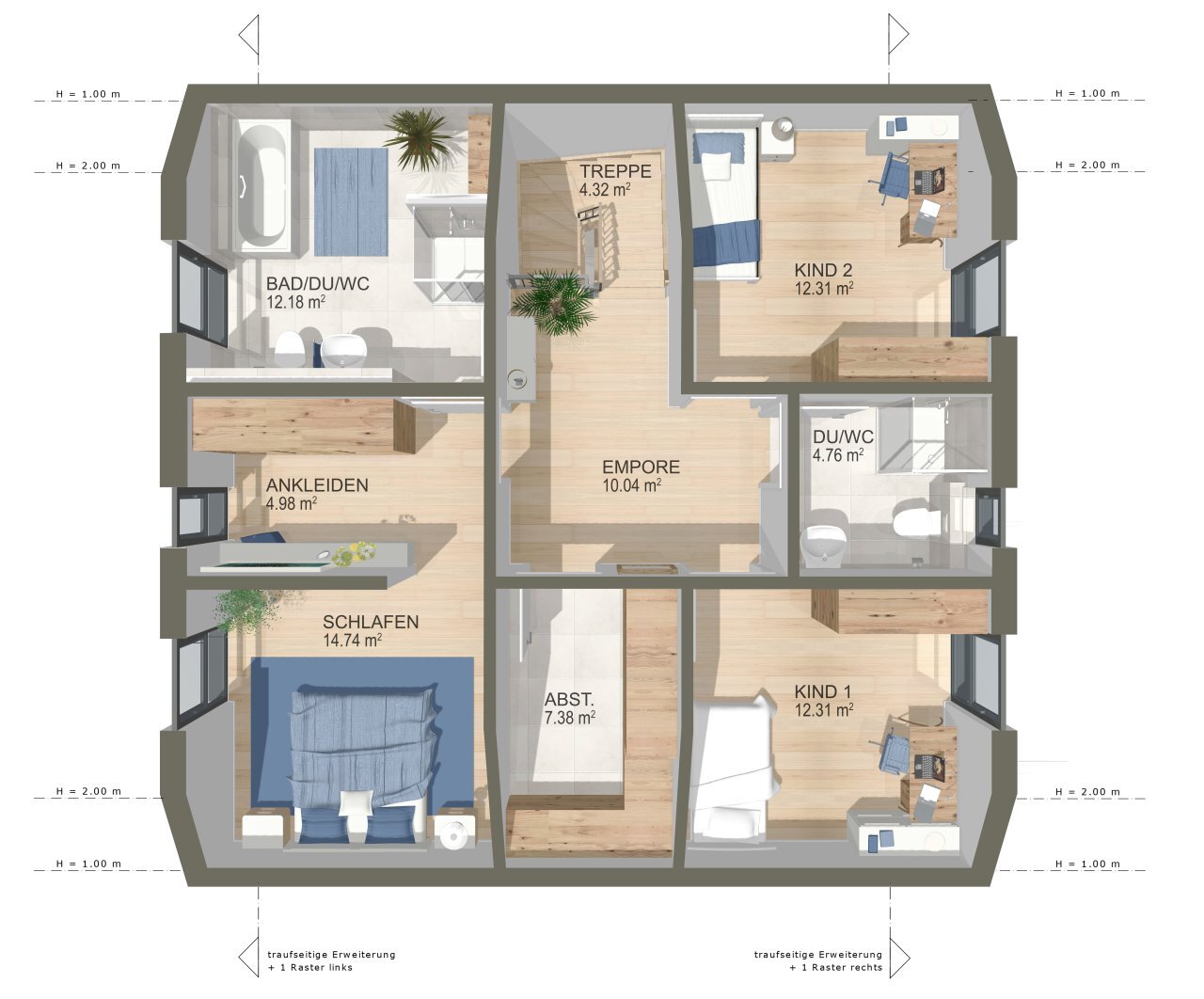 Haus zum Kauf provisionsfrei 477.832 € 6 Zimmer 167 m²<br/>Wohnfläche 1.900 m²<br/>Grundstück Krönnevitz Groß Mohrdorf 18445