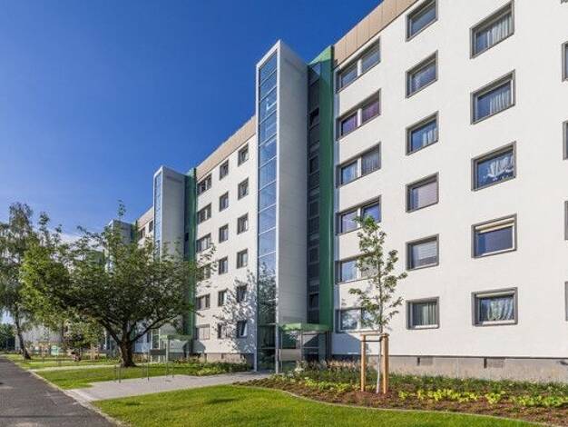 Wohnung zur Miete 716 € 5 Zimmer 87,9 m² 5. Geschoss frei ab 13.12.2025 Elsterwerdaer Str. 32 Prohlis-Süd Dresden 01239