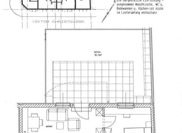 Wohnung zur Miete 756 € 2 Zimmer 42,6 m² EG Ramperstorffergasse Wien 1050