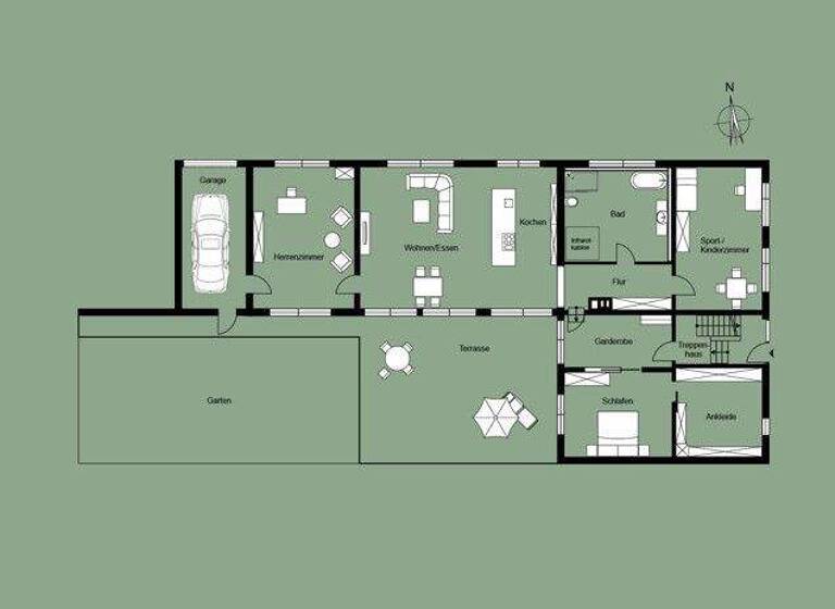 Wohnung zum Kauf 645.000 € 4,5 Zimmer 204 m² EG Aurich Vaihingen an der Enz / Aurich 71665