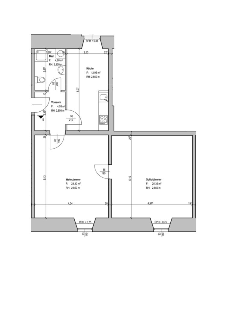 Wohnung zum Kauf 299.000 € 3 Zimmer 71 m²<br/>Wohnfläche 1.<br/>Geschoss Hall in Tirol 6060