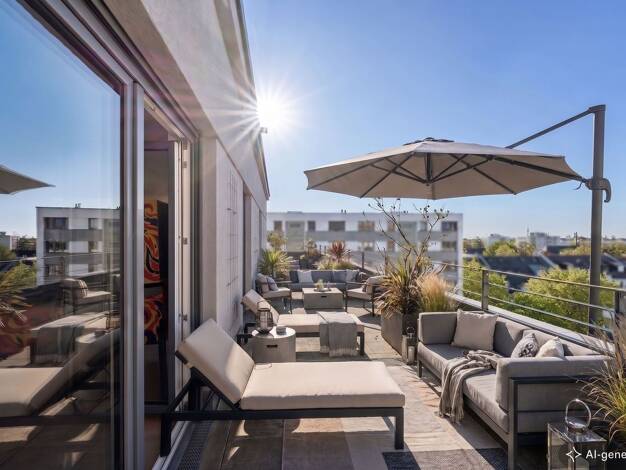 Penthouse zum Kauf 3 Zimmer 200 m² 7. Geschoss Bogenhausen München 81677