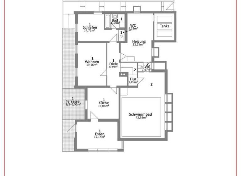Mehrfamilienhaus zum Kauf 995.000 € 10 Zimmer 303 m² 1.053 m² Grundstück Steingaden 86989