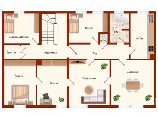 Wohnung zur Miete 1.550 € 6 Zimmer 155 m² frei ab 01.01.2027 Rastatt Rastatt 76437