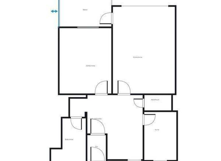 Wohnung zur Miete 614 € 2 Zimmer 63,9 m² 6. Geschoss frei ab 10.04.2026 Hänselriede 11 Ledeburg Hannover 30419