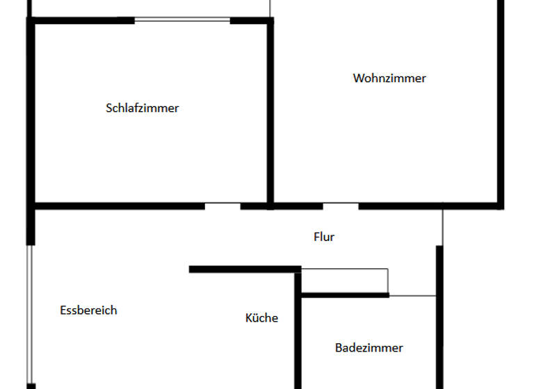 Wohnung zur Miete 1.050 € 2,5 Zimmer 68 m² 1. Geschoss Birkach Stuttgart / Birkach 70599