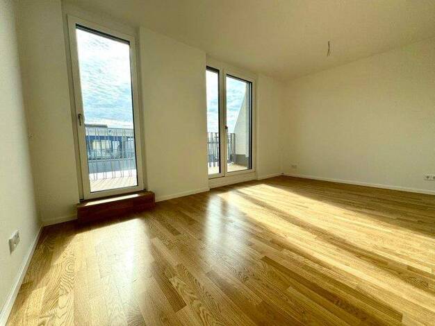 Wohnung zur Miete - Erstbezug 968 € 2 Zimmer 62,7 m² 5. Geschoss frei ab 01.01.2026 Atriumstraße 5 Neustadt-Neuschönefeld Leipzig-Neustadt-Neuschönefeld 04315